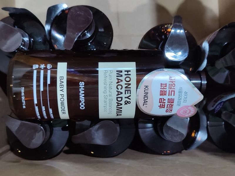 [748407]Kundal Honey &amp; Macadamia Pure Natural Balancing Refreshing Shampoo Baby Powder 718ml(a-3-3)+