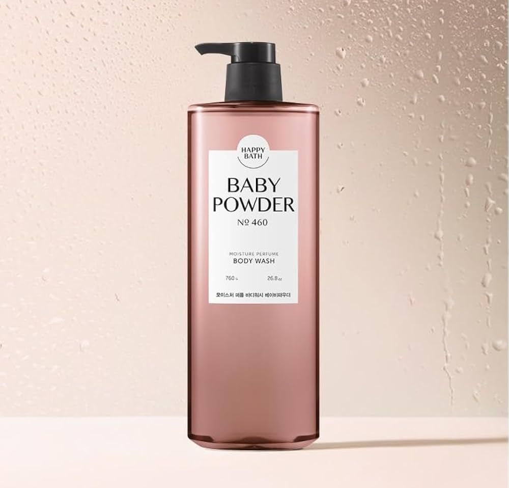 537582 Happy Bath Moisture Perfume Baby Powder №460 Body Wash 760g