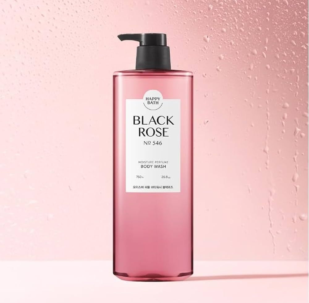 [537568]Happy Bath Black Rose №546 Moisture Perfume Body Wash 760g