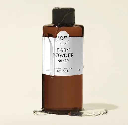 540384 Happy Bath Baby Powder №420 Body Oil 250ml