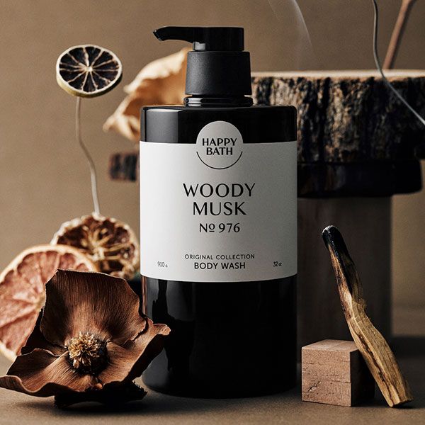 576260 Happy Bath Woody Musk №976 Body Wash 910g
