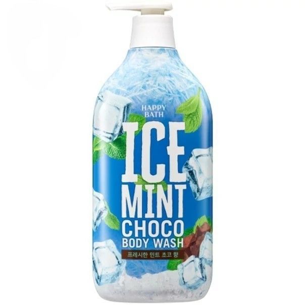 [174832] Happy Bath Ice Mint Choco Body Wash 900g