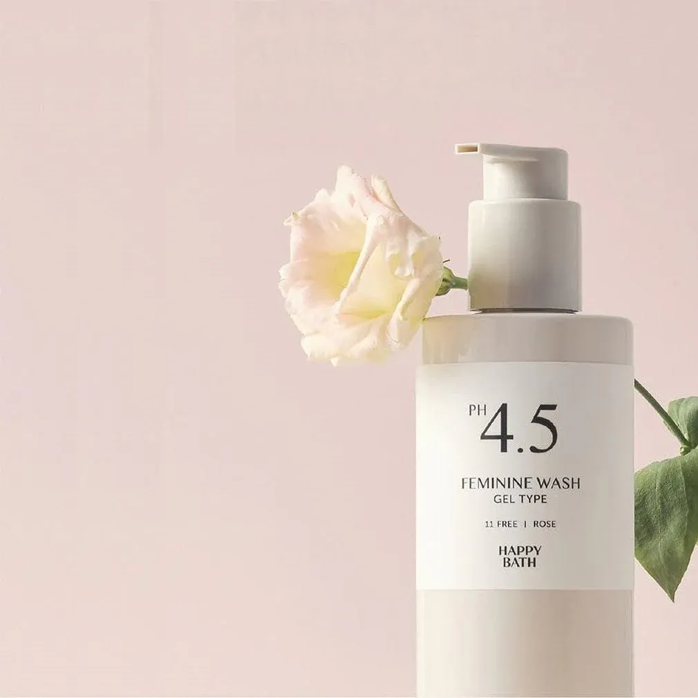 [645934] Happy Bath pH4.5 Feminine Wash 300ml