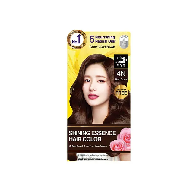 [329256] Mise En Scene Shining Essence 4N Hair Dye 40+60g