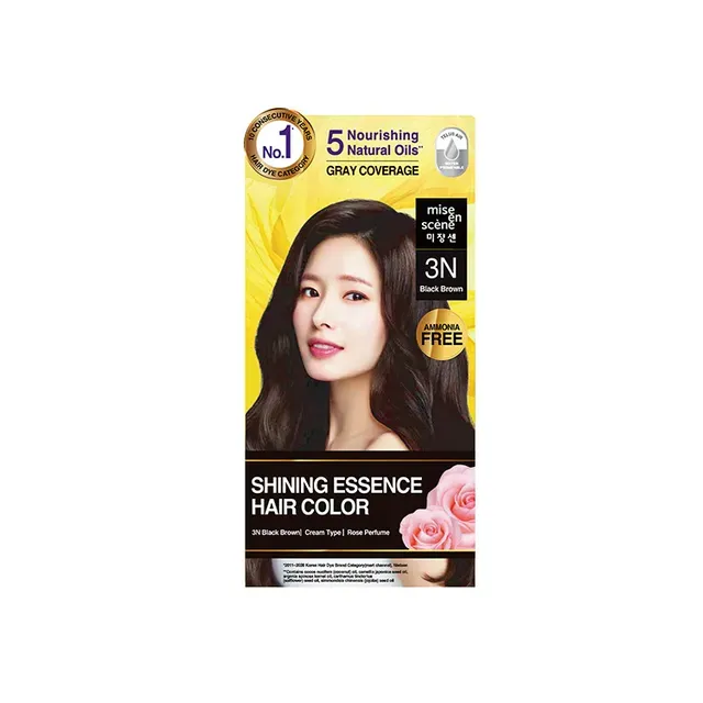 [329249] Mise En Scene Shining Essence 3N Hair Dye 40+60g