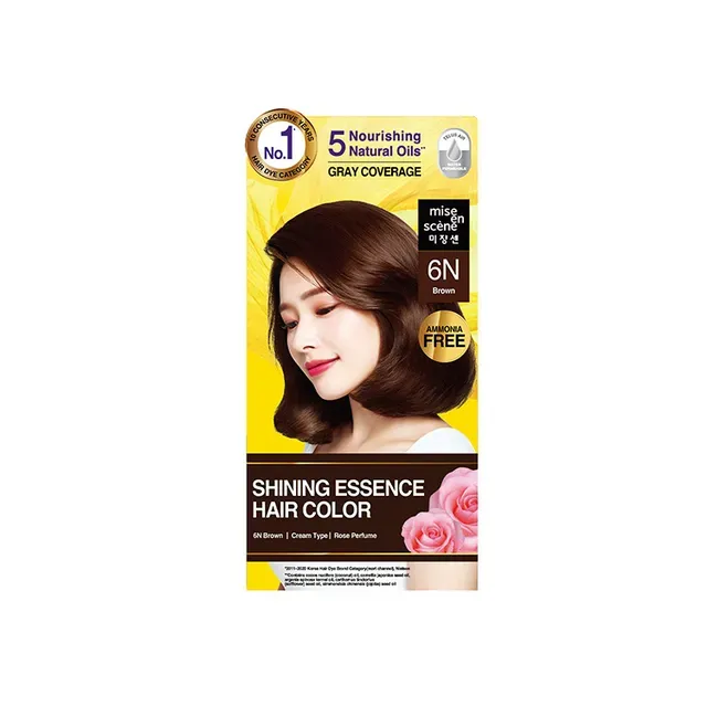 [329300] Mise En Scene Shining Essence 6N Hair Dye 40g + 60g