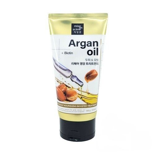[196858] Mise En Scene Argan Oil Hair&amp;Scalp Nourishing Booster Treatment 300g