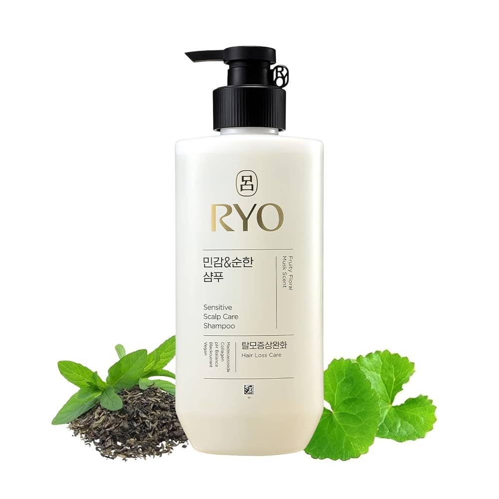 [196186] RYO Fruity Floral Musk Sensitive Scalp Care Shampoo 592ml