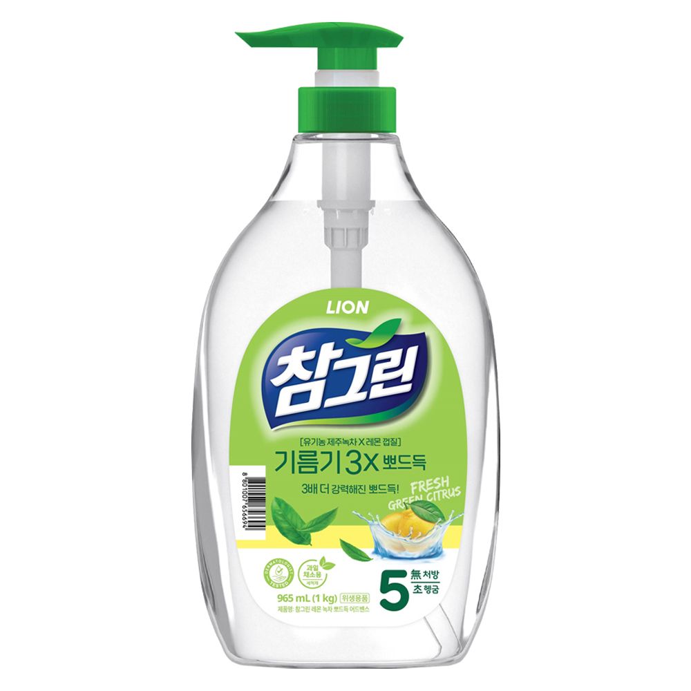 [656694] Lion Fresh Green Citrus Dish Wash 965ml