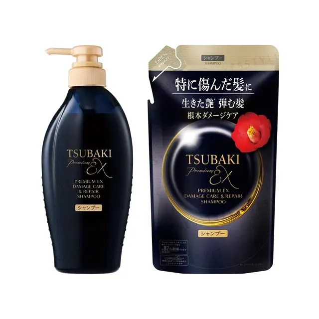 [721890] Tsubaki Premium EX Damage Care &amp; Repair 450+300ml