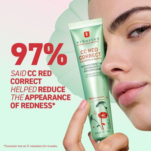 [783780] Erborian CC Red Correct SPF25 Sunscreen 15ml