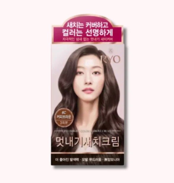 [519656] RYO Bright Color Hairdye Cream 6C 120g