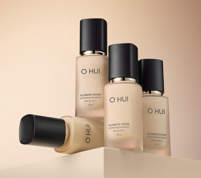 [50709364] OHUI Y02 Honey Beige Ultimate Cover Perfecting Foundation SPF35/PA++ 30ml