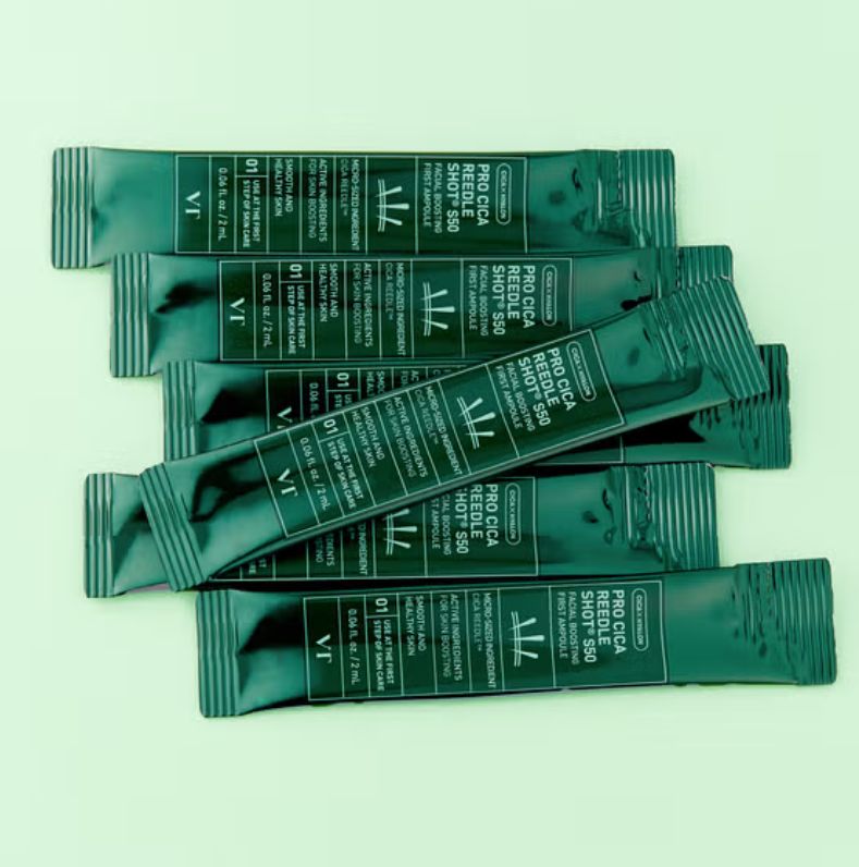 VT Pro Cica Riddleshot S50 Facial Boosting First Ampoule 2ml*6ea