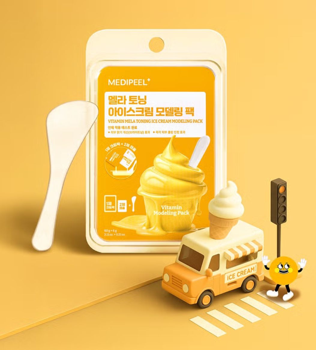 MediPeel Vitamin Melatoning Ice Cream Modeling Pack 60 g + 6 g