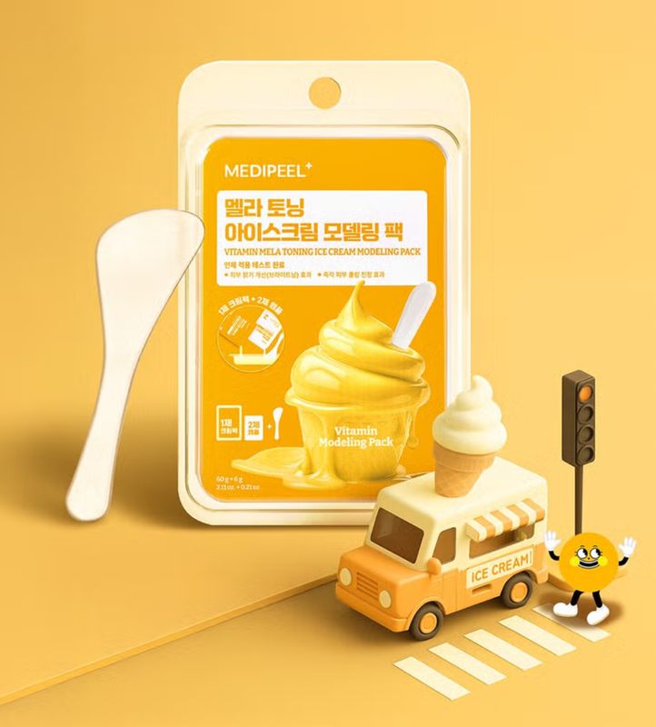 MediPeel Vitamin Melatoning Ice Cream Modeling Pack 60 g + 6 g