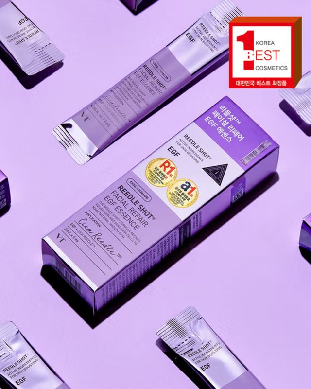 VT Riddleshot Facial Repair EGF Essence 2ml*6ea