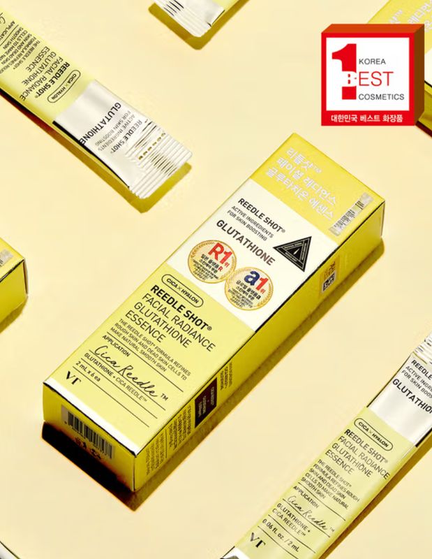 VT Riddleshot Facial Radiance Glutathione Essence 2ml*6ea