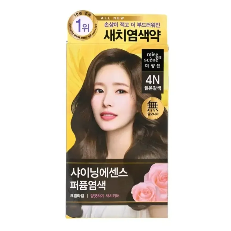 [329256]Mise En Scene Shining Essence 4N Hair Dye 40+60g