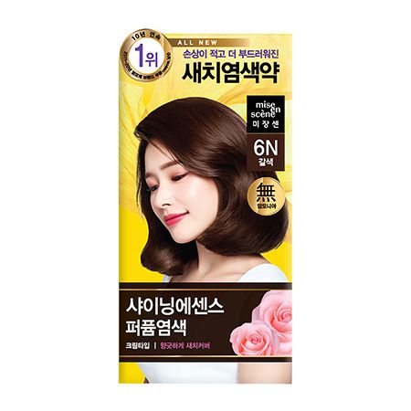 [329300]Mise En Scene Shining Essence 6N Hair Dye 40g + 60g