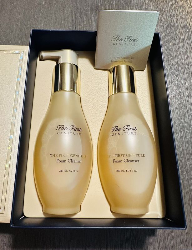 [50709939]The First Geniture Foam Cleanser Special Set 200+200ml (c4-3)+