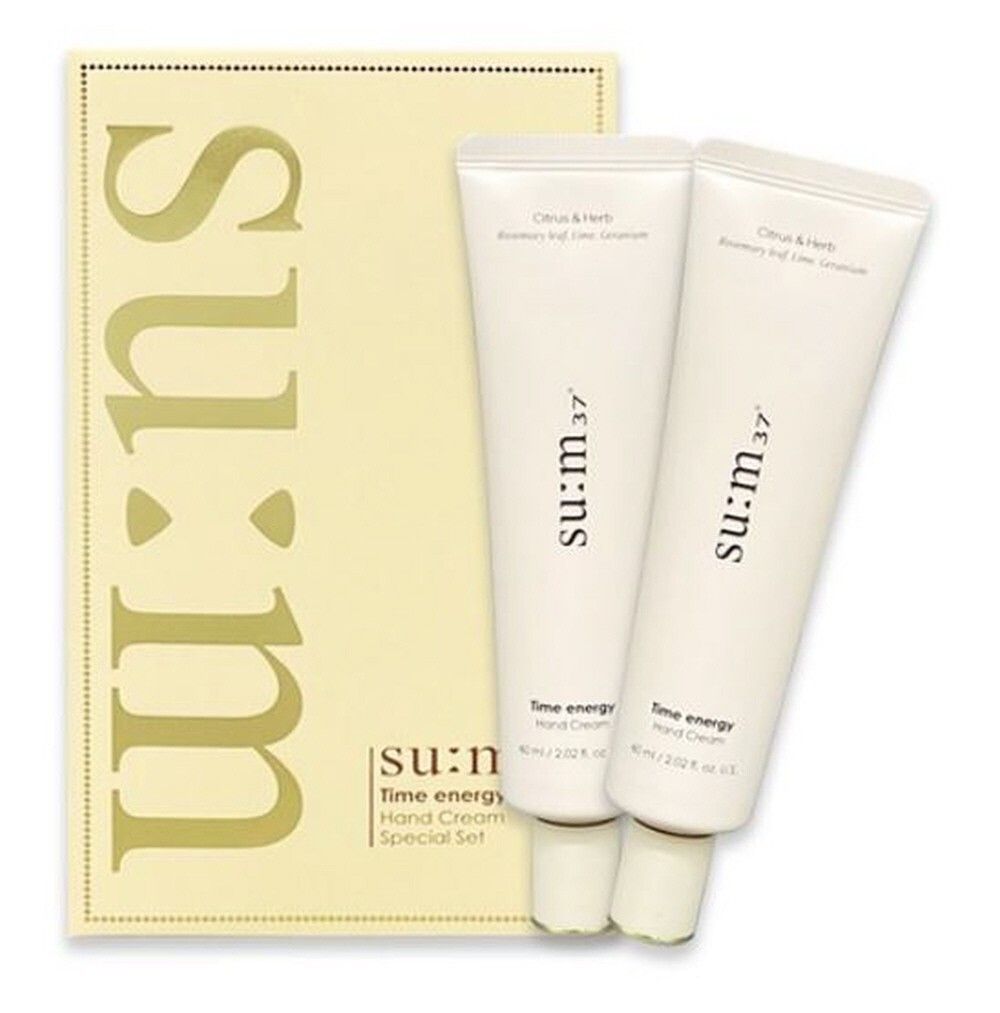 [51905309]SU:M37 Time Energy Hand Cream 60ml*2ea Special Set