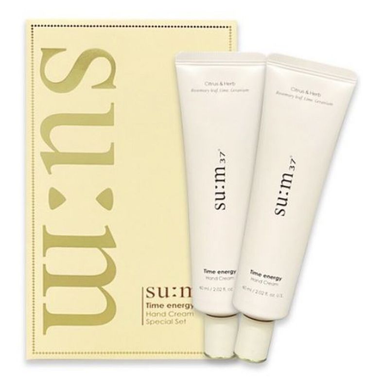 [51905309]SU:M37 Time Energy Hand Cream 60ml*2ea Special Set