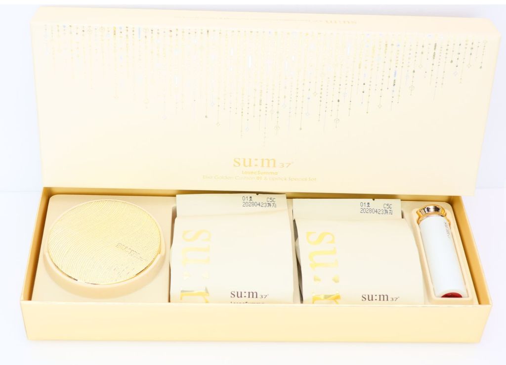 [51905780]SU:M37 Losec Summa elixir golden cushion #01 lipstick special set