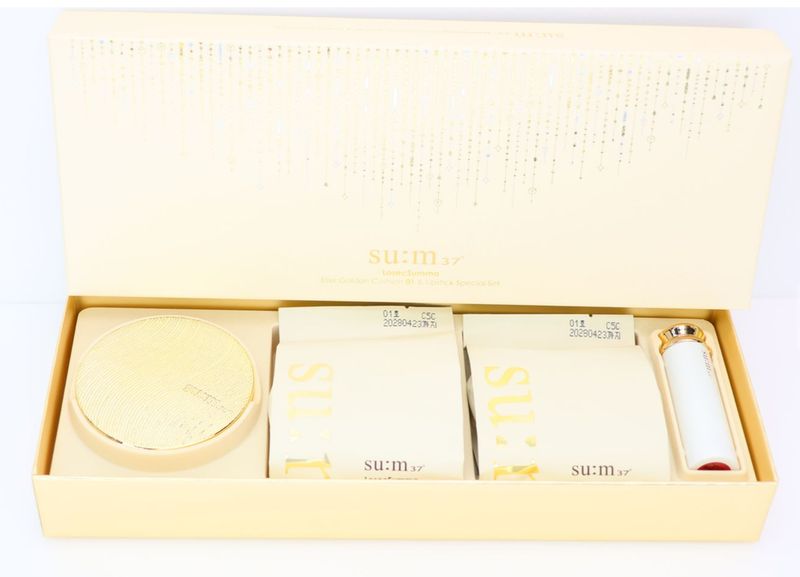 [51905780]SU:M37 Losec Summa elixir golden cushion #01 lipstick special set