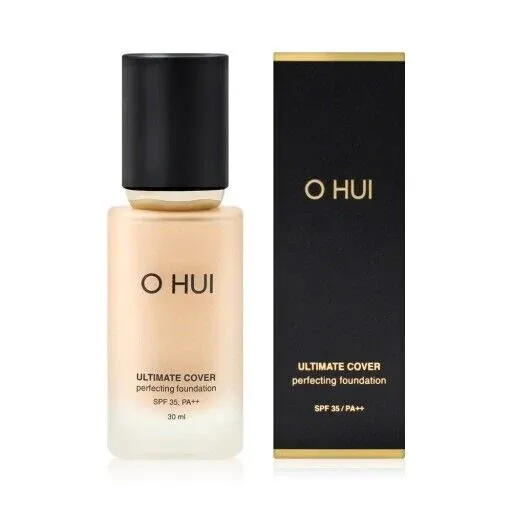 [50709364]O HUI Y02 Honey Beige Ultimate Cover Perfecting Foundation SPF35/PA++ 30ml