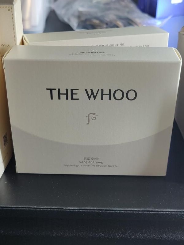 [51107314]The Whoo Gong Jin Hyang Brightening UV Protective BB Cream No.1 Set(b-3-3)+