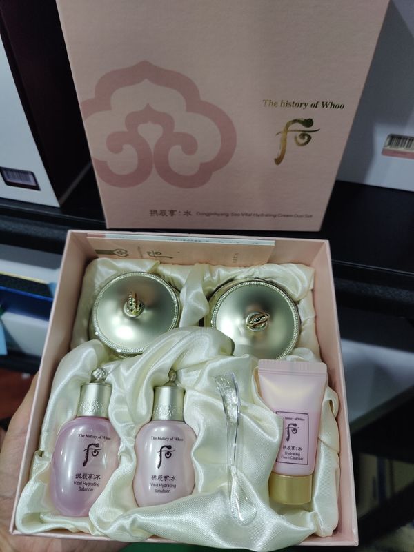 [51107809]The Whoo Gongjinhyang:Soo Vital Hydrating Cream Duo Set(b-2-2)+