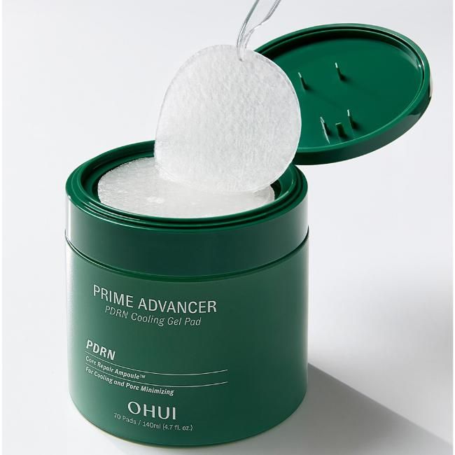 [50710055] OHUI Prime Advancer PDRN Cooling Gel Pad 70p 140ml