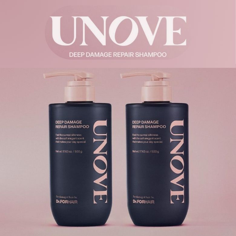 [504735] UNOVE Deep Damage Repair Shampoo 500g*2ea