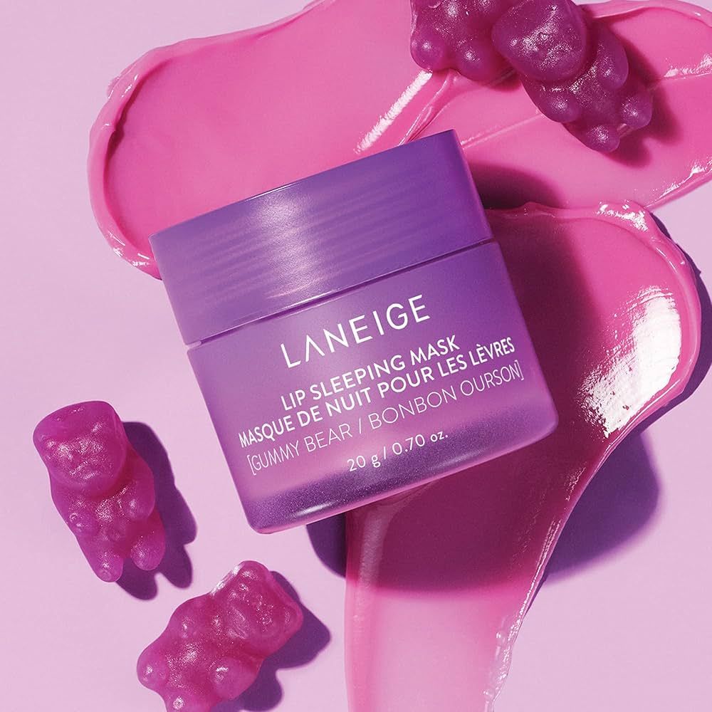 [661156] Laneige Lip Sleeping Mask EX Berry 20g + Gummy Bear Mask 3g