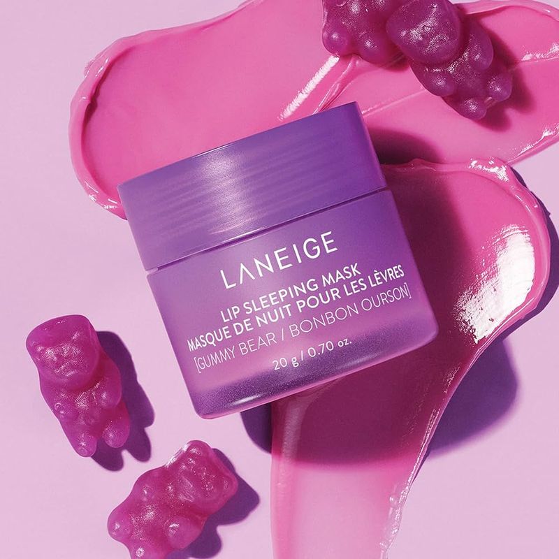 [661156] Laneige Lip Sleeping Mask EX Berry 20g + Gummy Bear Mask 3g