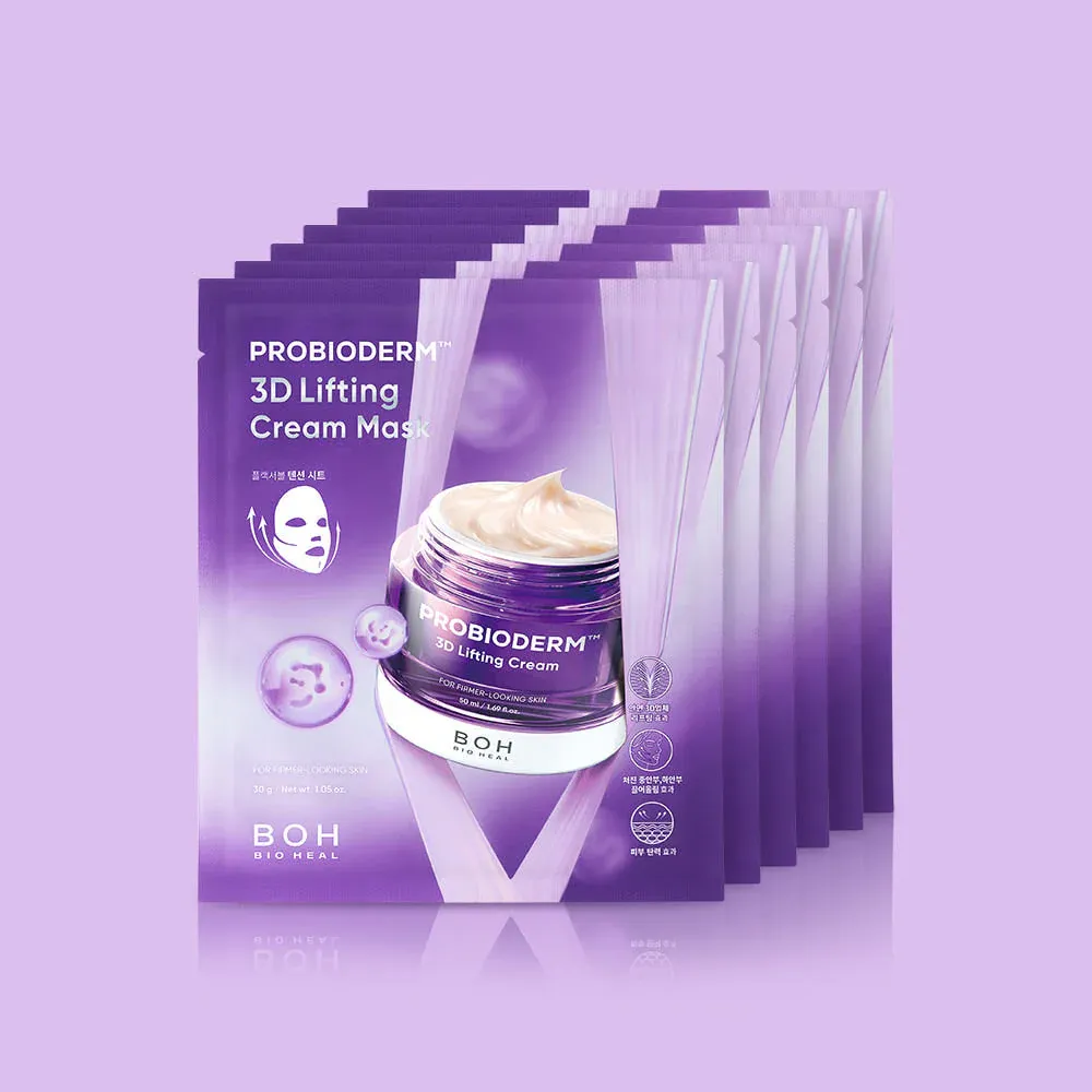 [315509] Bioheal BOH Probioderm 3D Lifting Cream Mask 35g + 3D 6ea