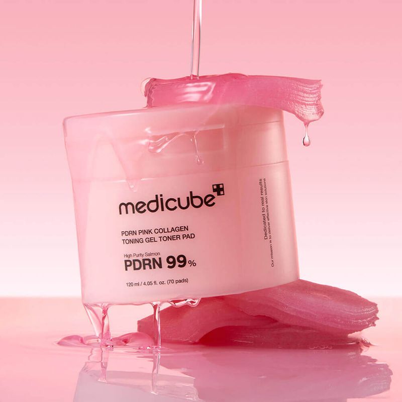 [470448] Medicube PDRN Pink Collagen Toning Gel Toner Pad 120ml