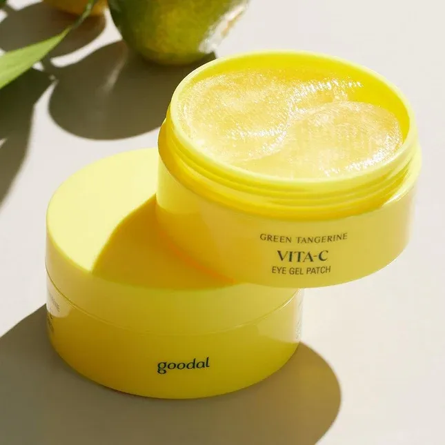 [364064] Goodal Green Tangerine Vita C Dark Spot Care Eye Patch Alpha Set 60+60pads