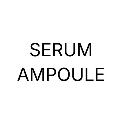 Сыворотки и ампулы