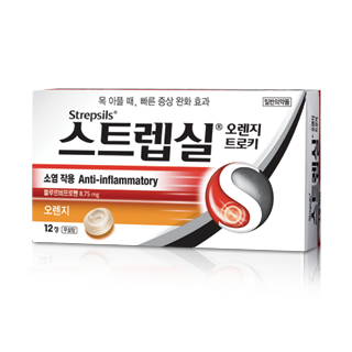 [001045] Strepsils Orange 12정