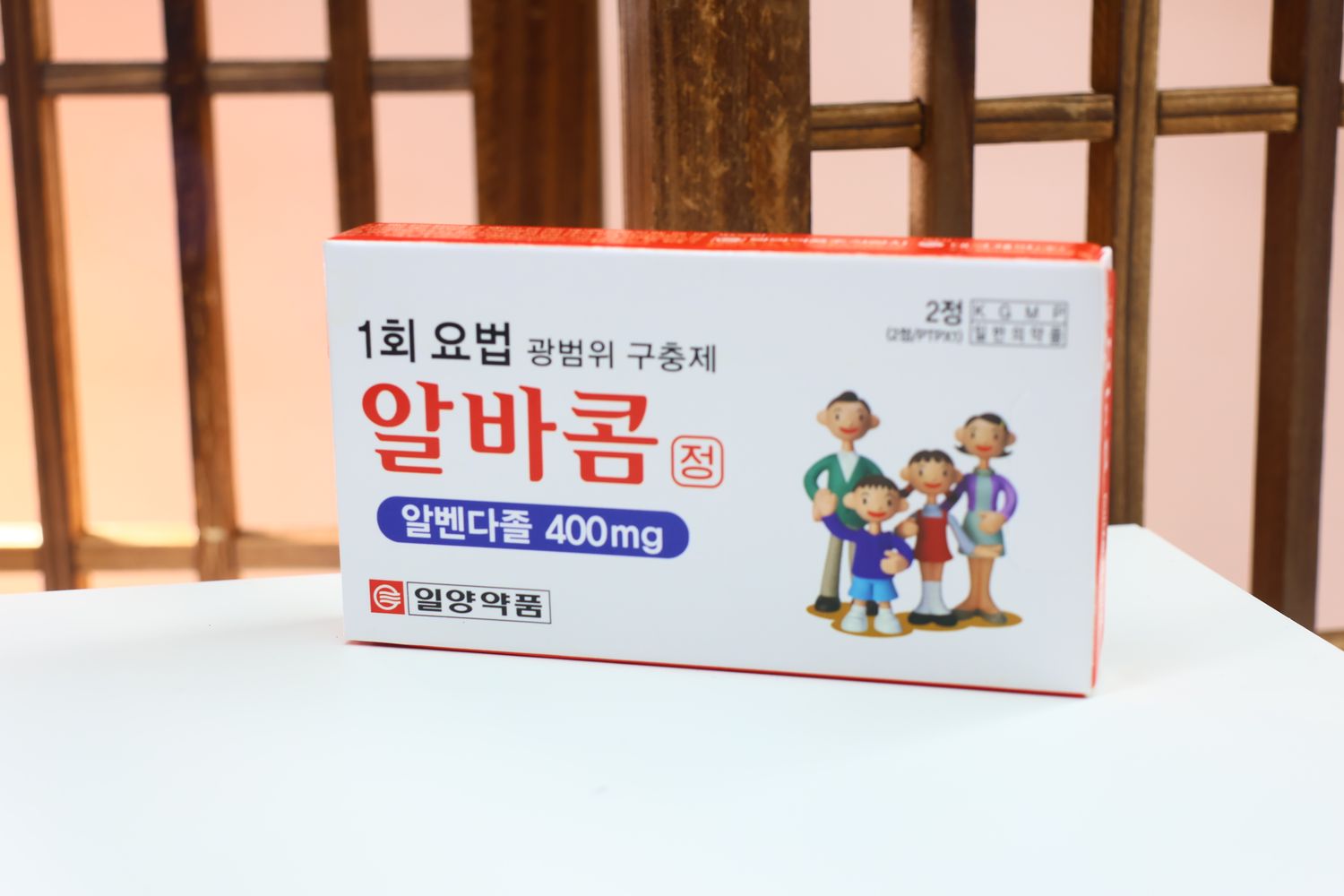 028710 Ilyang Pharmaceutical Albacom Tablets 2정