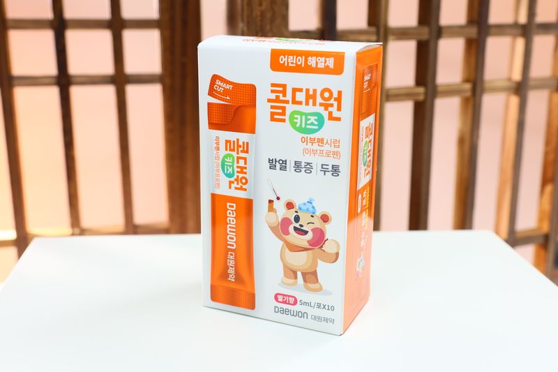 [064721] Daewon Cold Daewon Kids Ibuprofen Syrup 5ml*10포