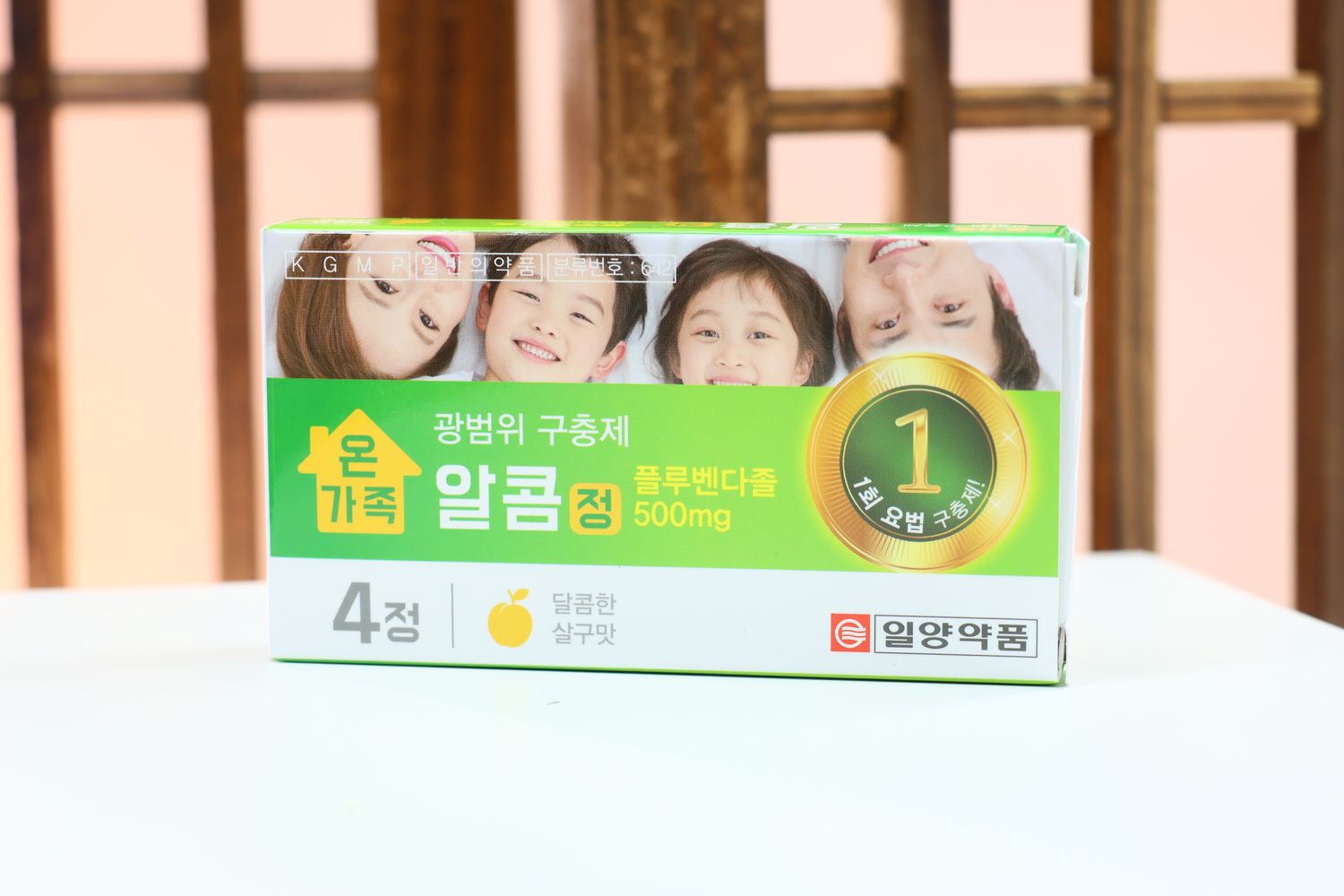 [011514] Alcom Broad-Spectrum Anthelmintic Tablets 4정