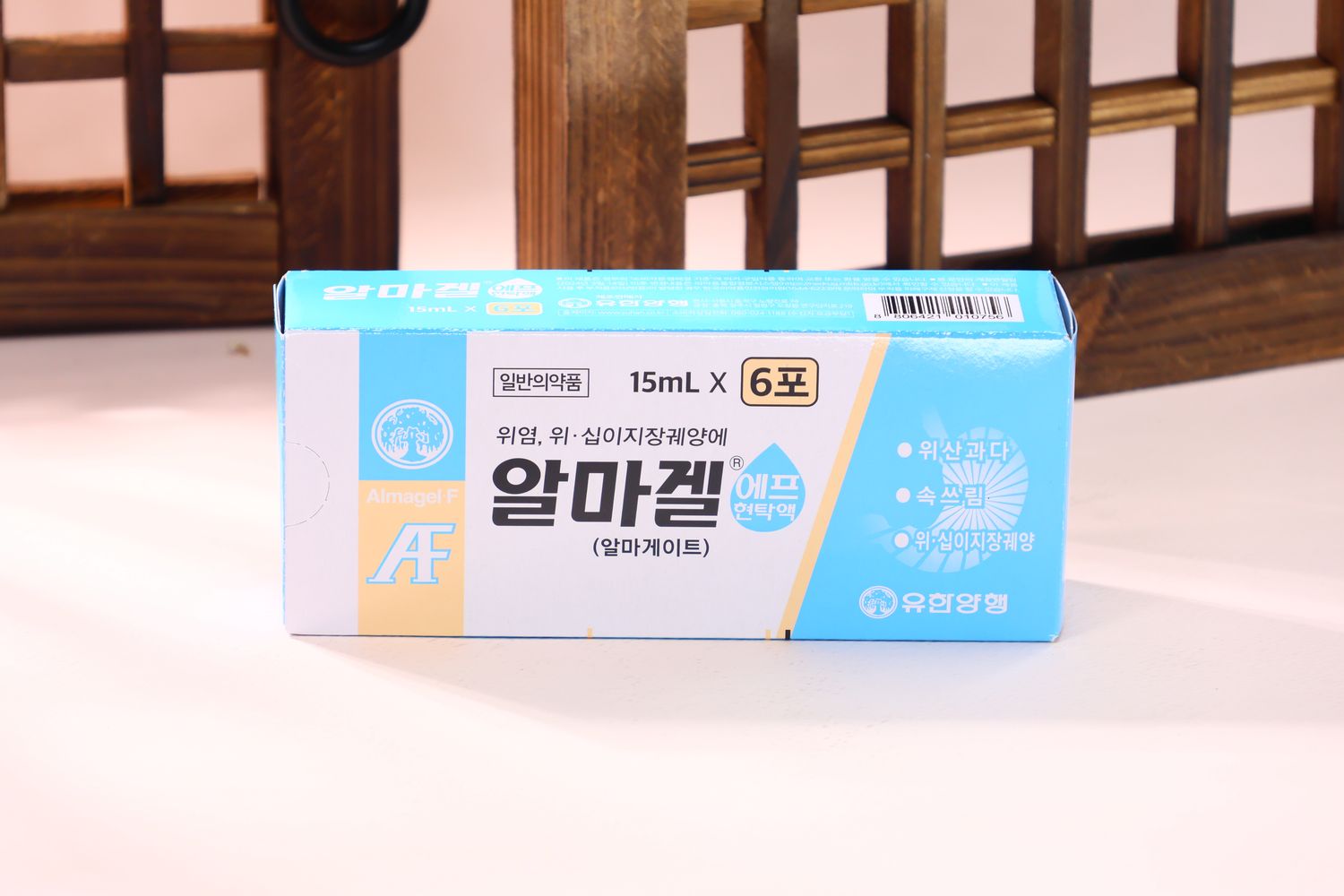 [010756] Yuhan Pharm Almagel F Suspension 15ml*6포