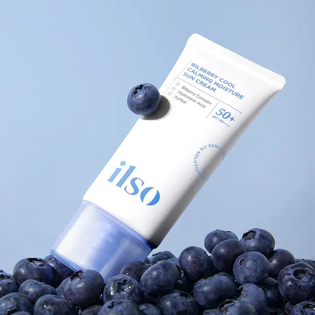 332751 Ilso Bilberry Cool Calming Moisture Sun Cream