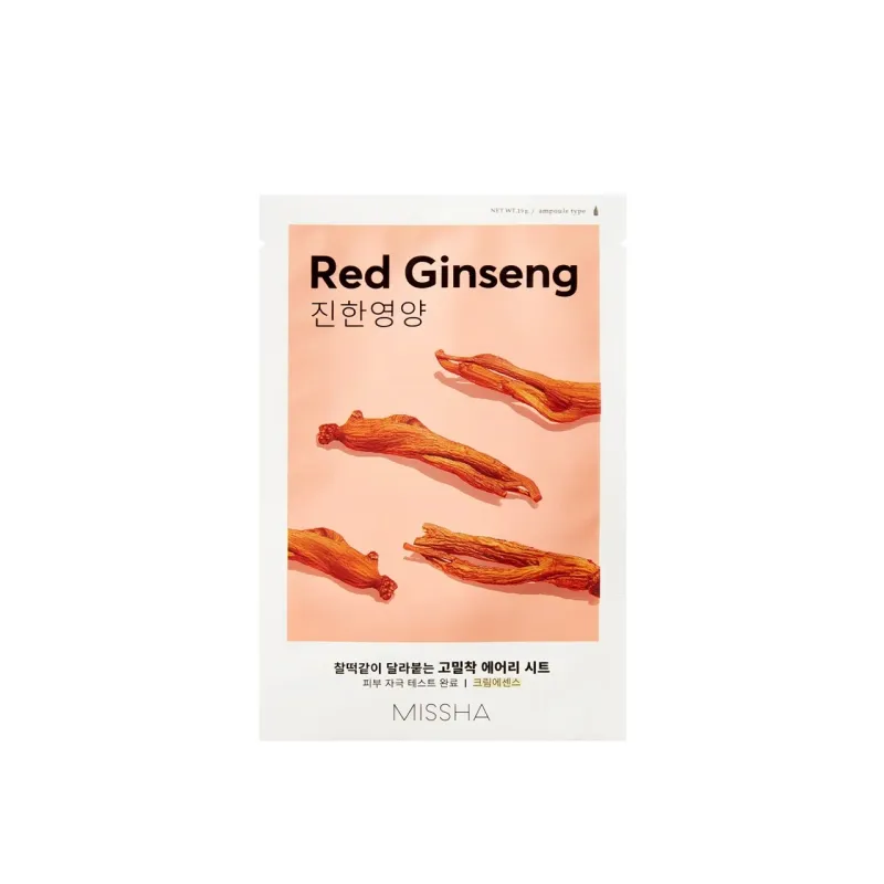 [454774] MISSHA Airy Fit Sheet Mask [Red Ginseng] 19G X 1EA