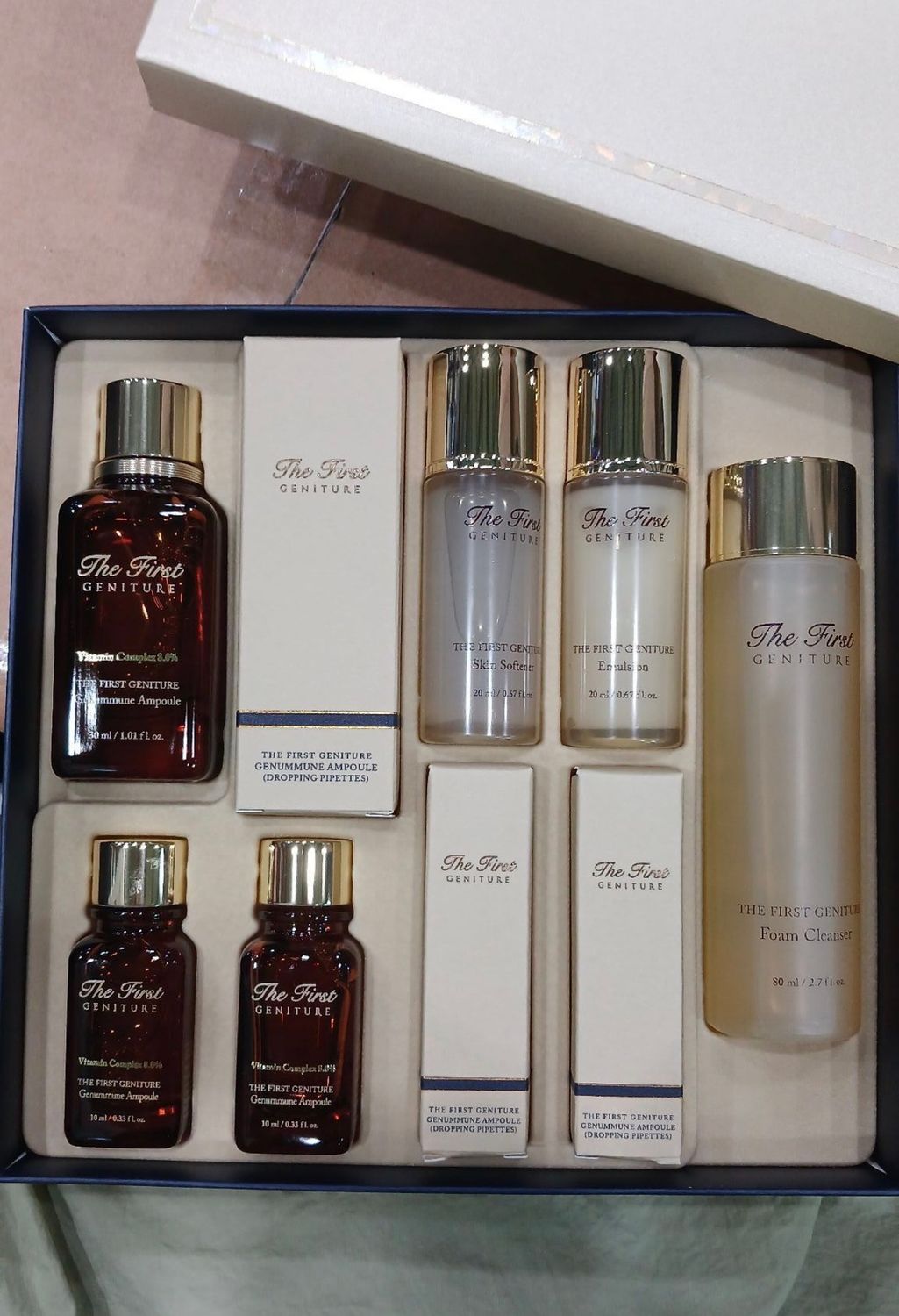 50709984 The First gennummune Ampoule special set (c4-2)+