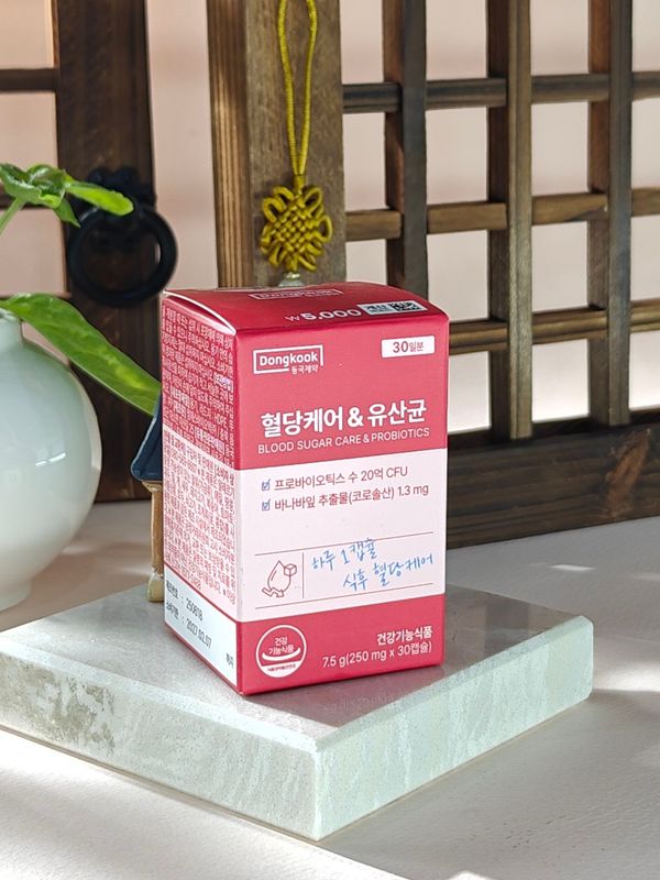 [910678] Dongkook Blood Sugar Care &amp; Probiotics 250mg*30c