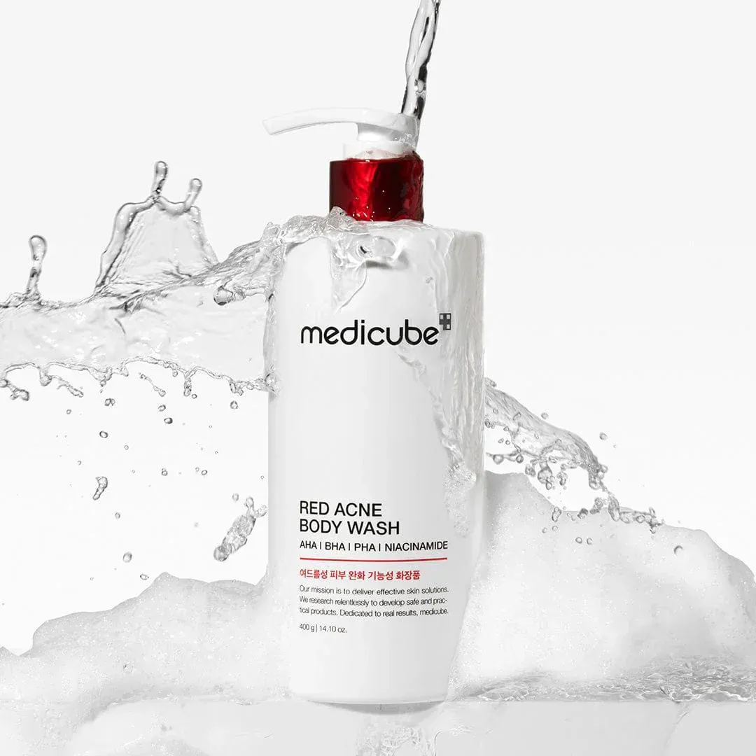 [587119] Medicube Red Acne Body Wash AHA BHA PHA Niacinamide 400g